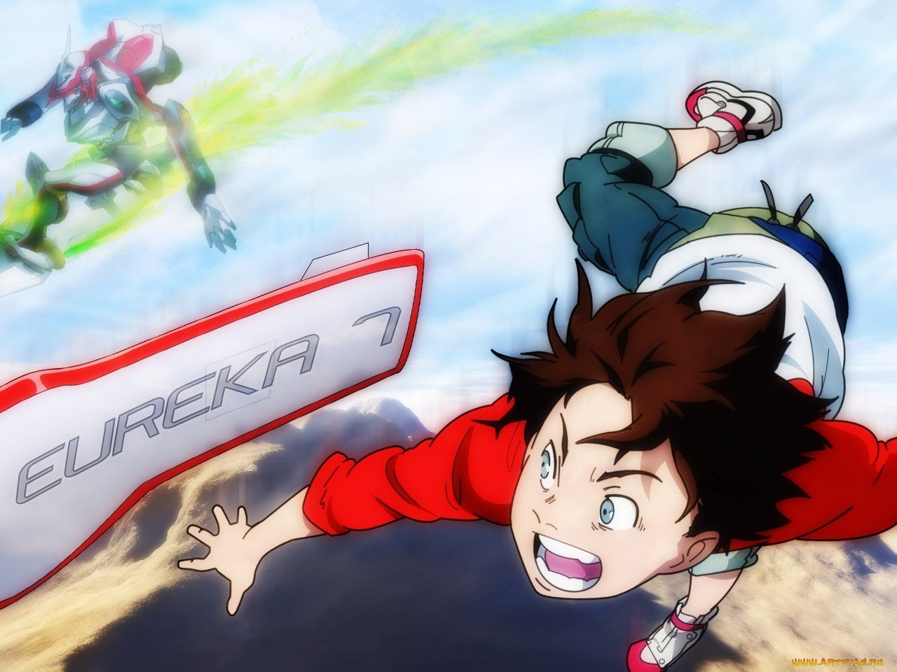 , eureka, seven